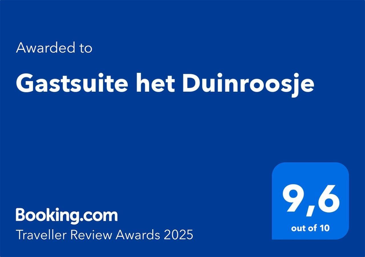 Gastsuite Het Duinroosje Met Hottub Op Het Prive Terras! Den Burg Exterior foto